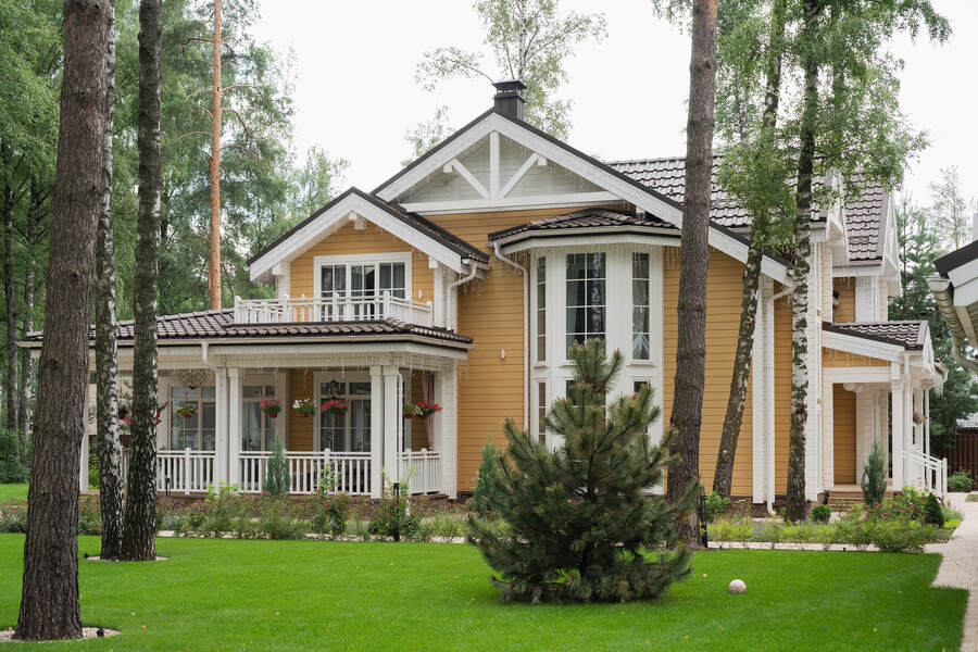 Полная отделка загородного дома